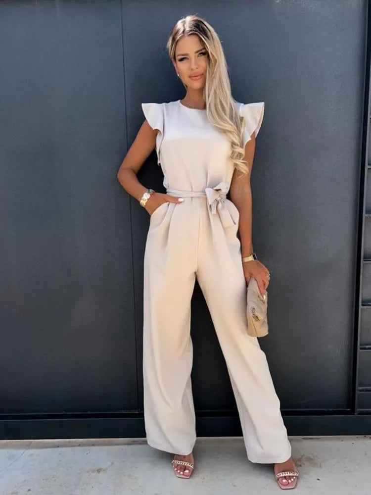Eloise | Elegant Jumpsuit with Ruffles