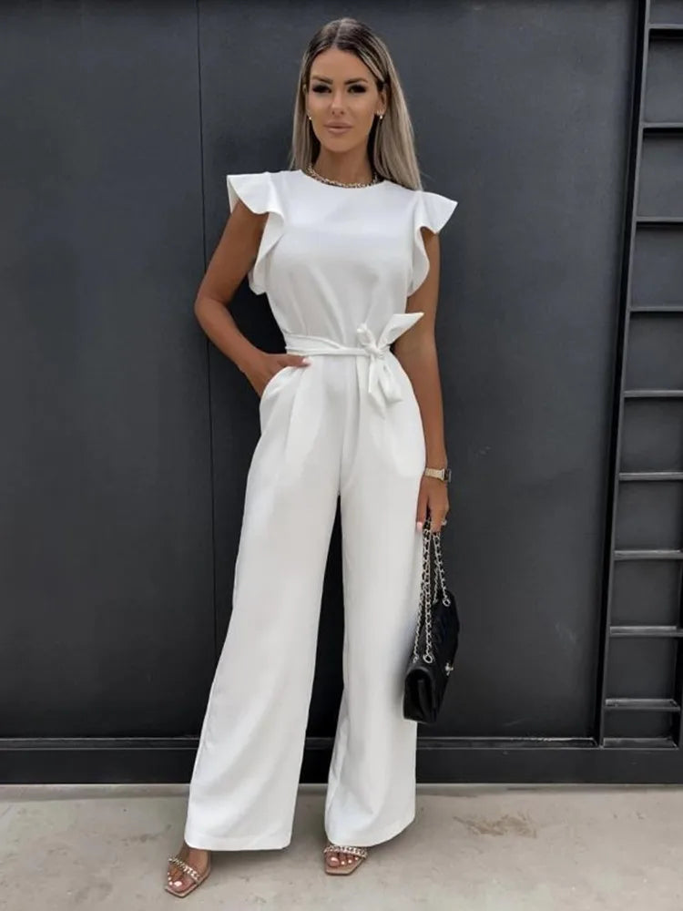 Eloise | Elegant Jumpsuit with Ruffles