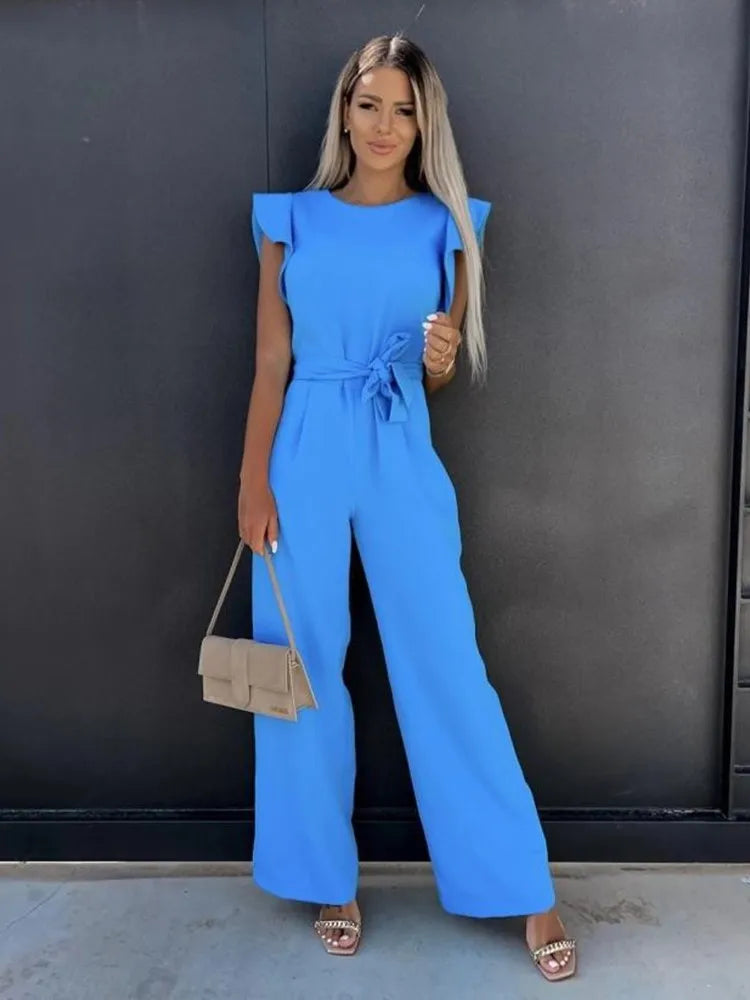 Eloise | Elegant Jumpsuit with Ruffles