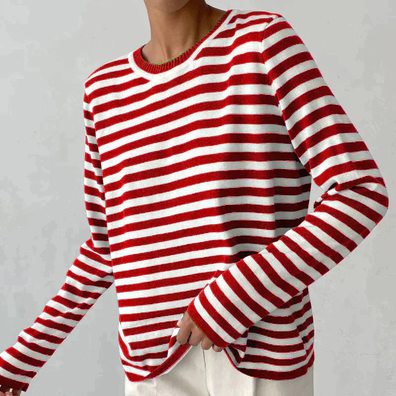 Dagmar Elegant Striped T-shirt