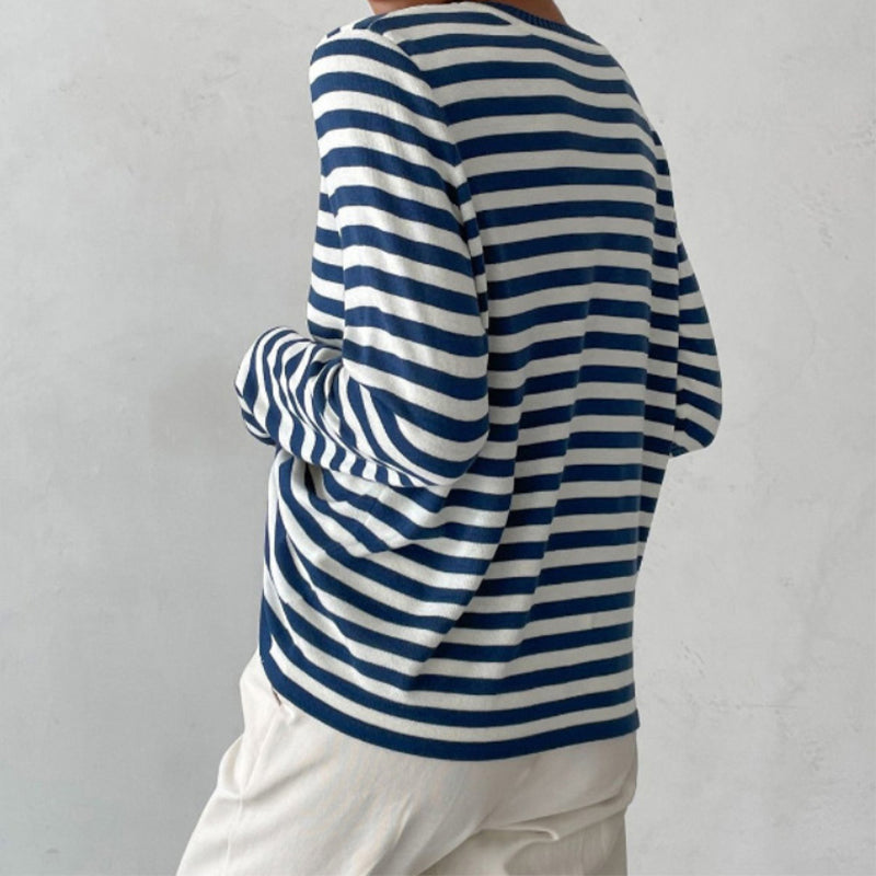 Dagmar Elegant Striped T-shirt