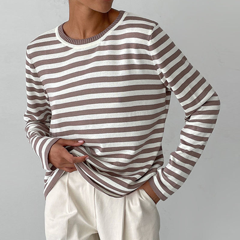 Dagmar Elegant Striped T-shirt