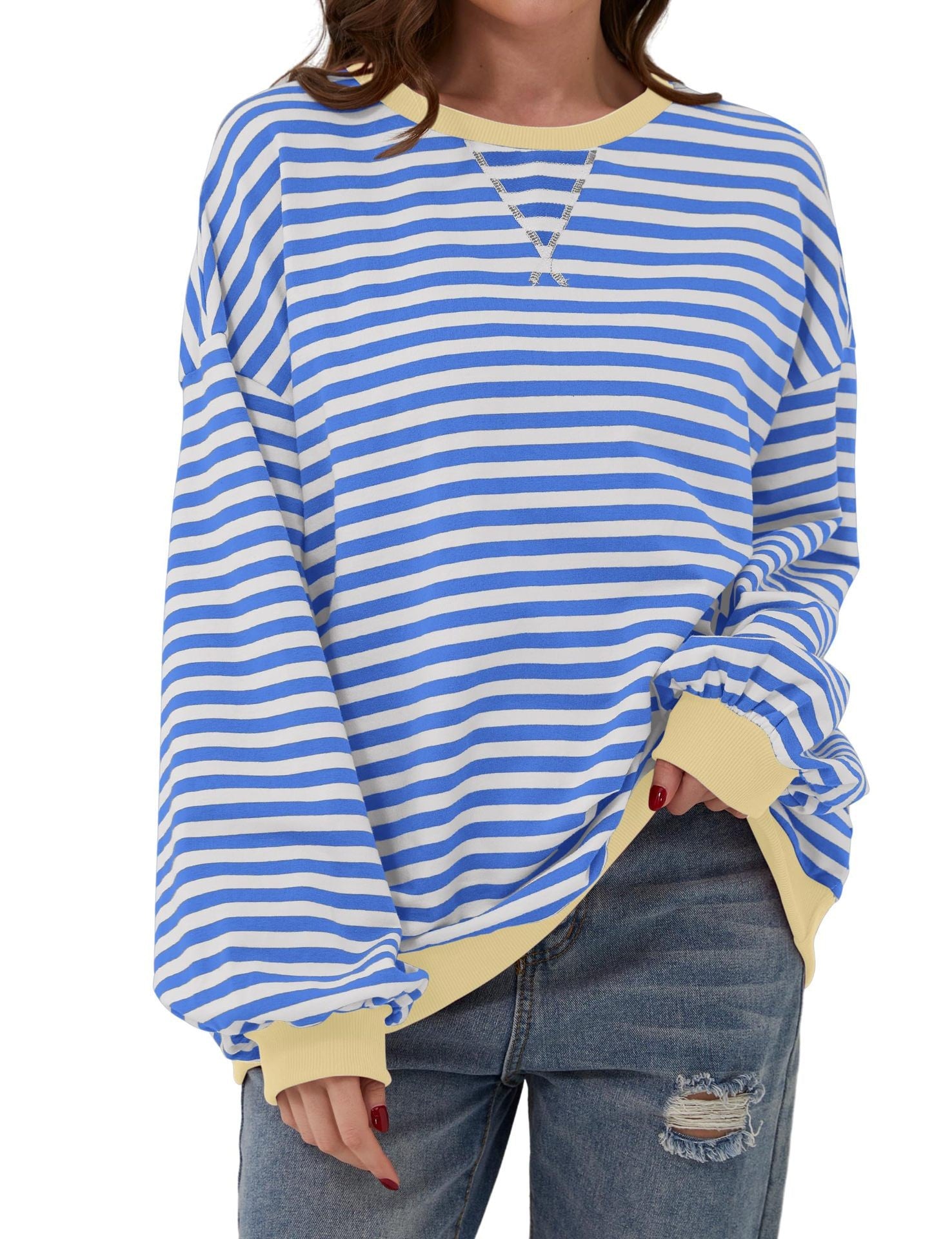 Elena Striped Sweater