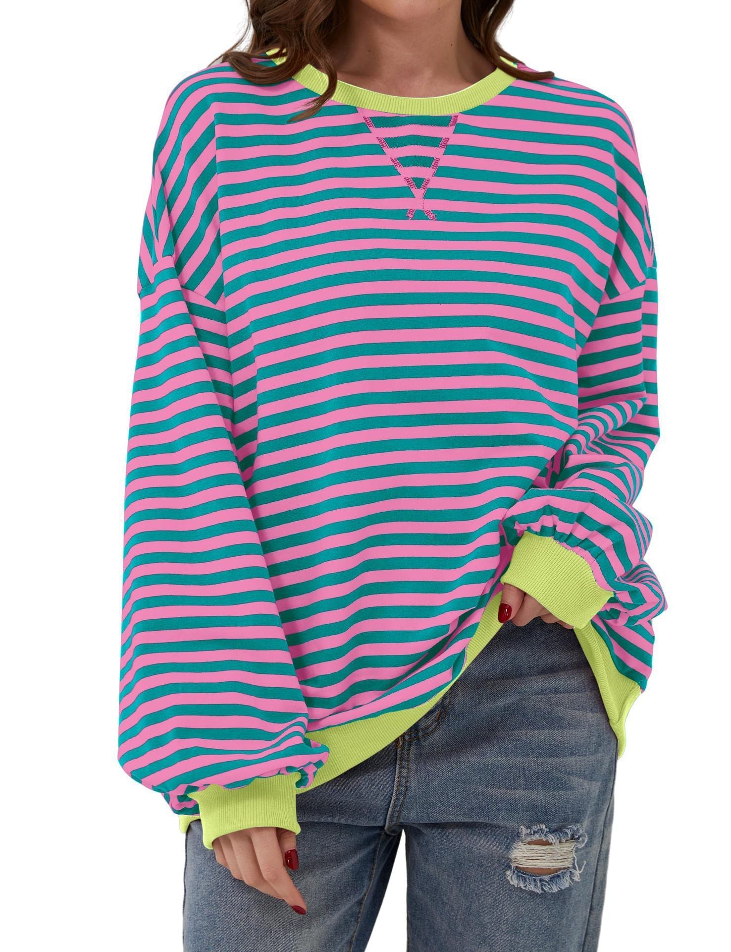 Elena Striped Sweater