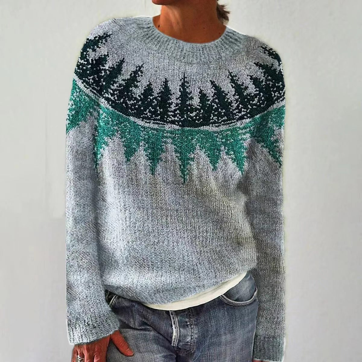 TINA | WARM RETRO KNIT JUMPER