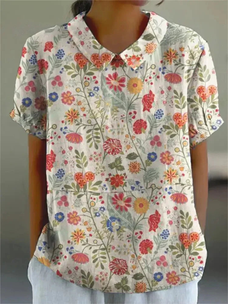 Karina™ | Floral Elegant Blouse