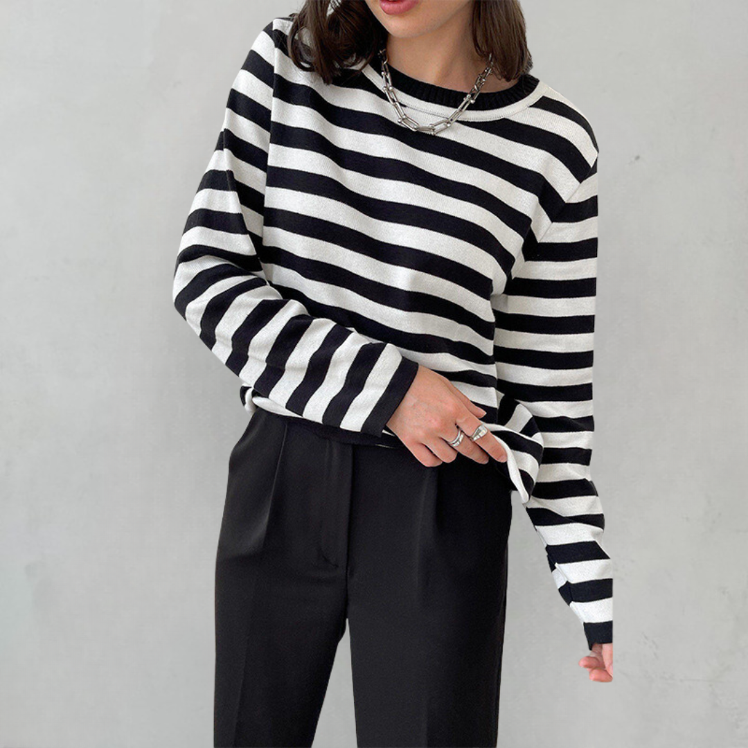 Dagmar Elegant Striped T-shirt